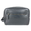 Gucci Guccissima Black Gg Leather Clutch Bag Handbag (Pre-Owned)