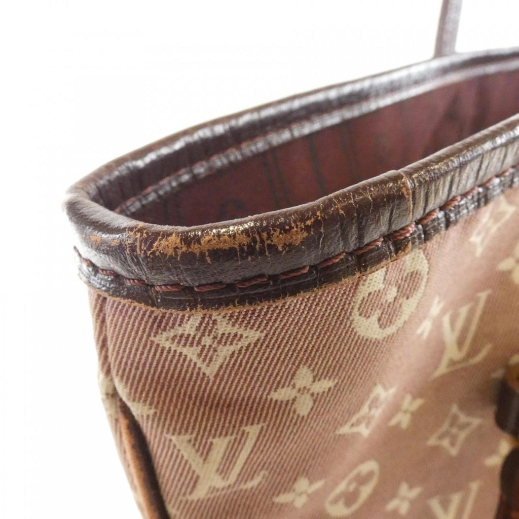 Louis Vuitton Dark Beige Pink Beige Sepia Canvas Handbag