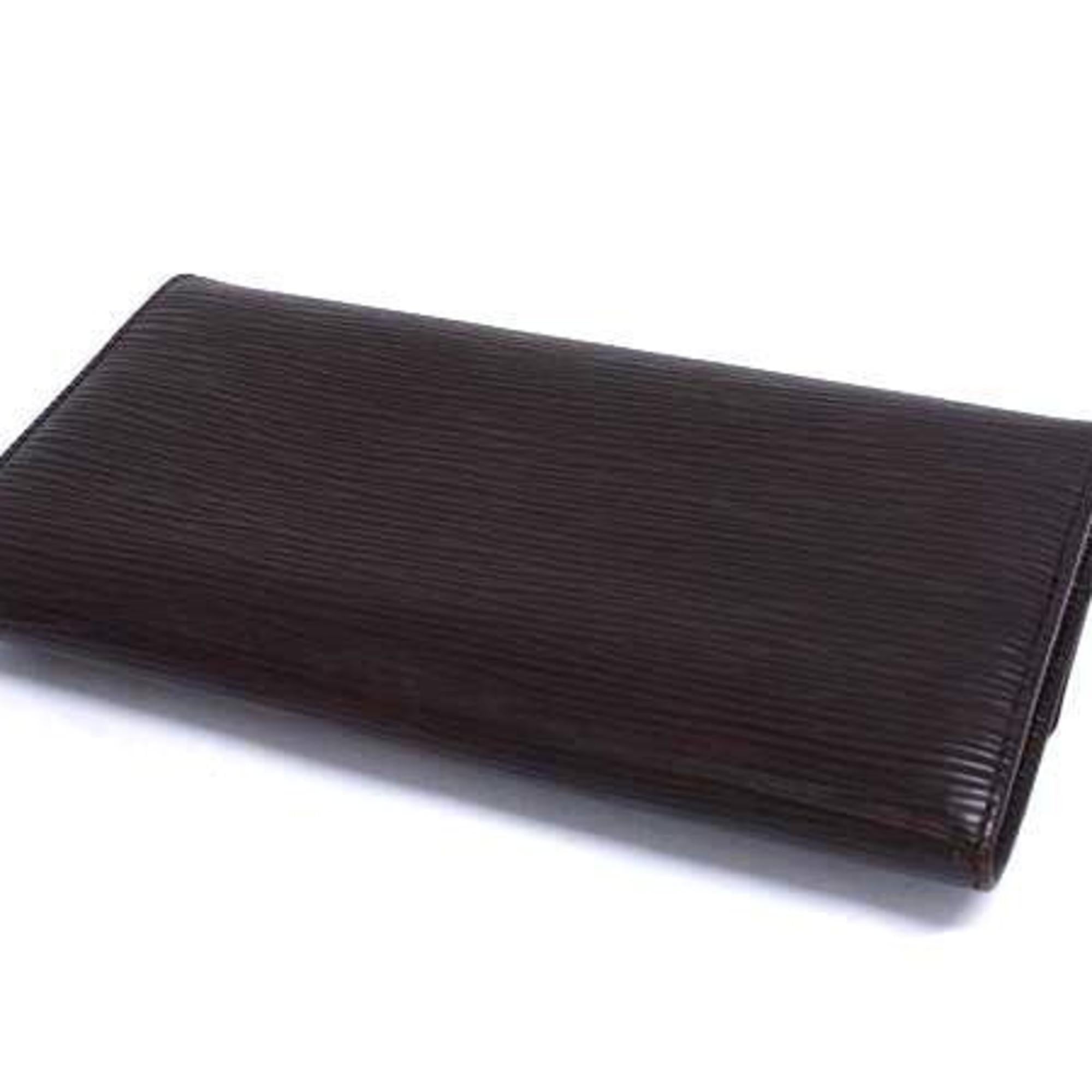 Louis Vuitton Epi Brown Epi Leather Long Wallet