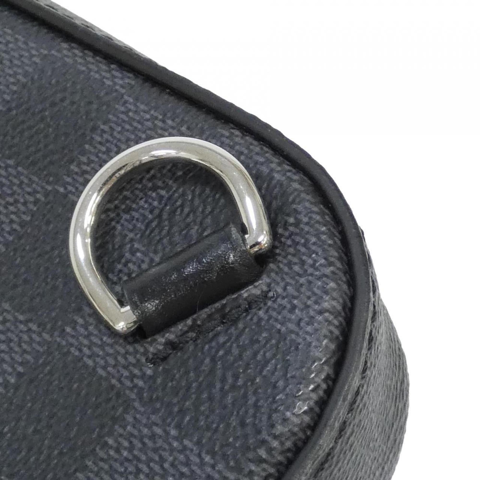 Louis Vuitton Damier Graphite Graphite Coated Canvas Shoulder Bag