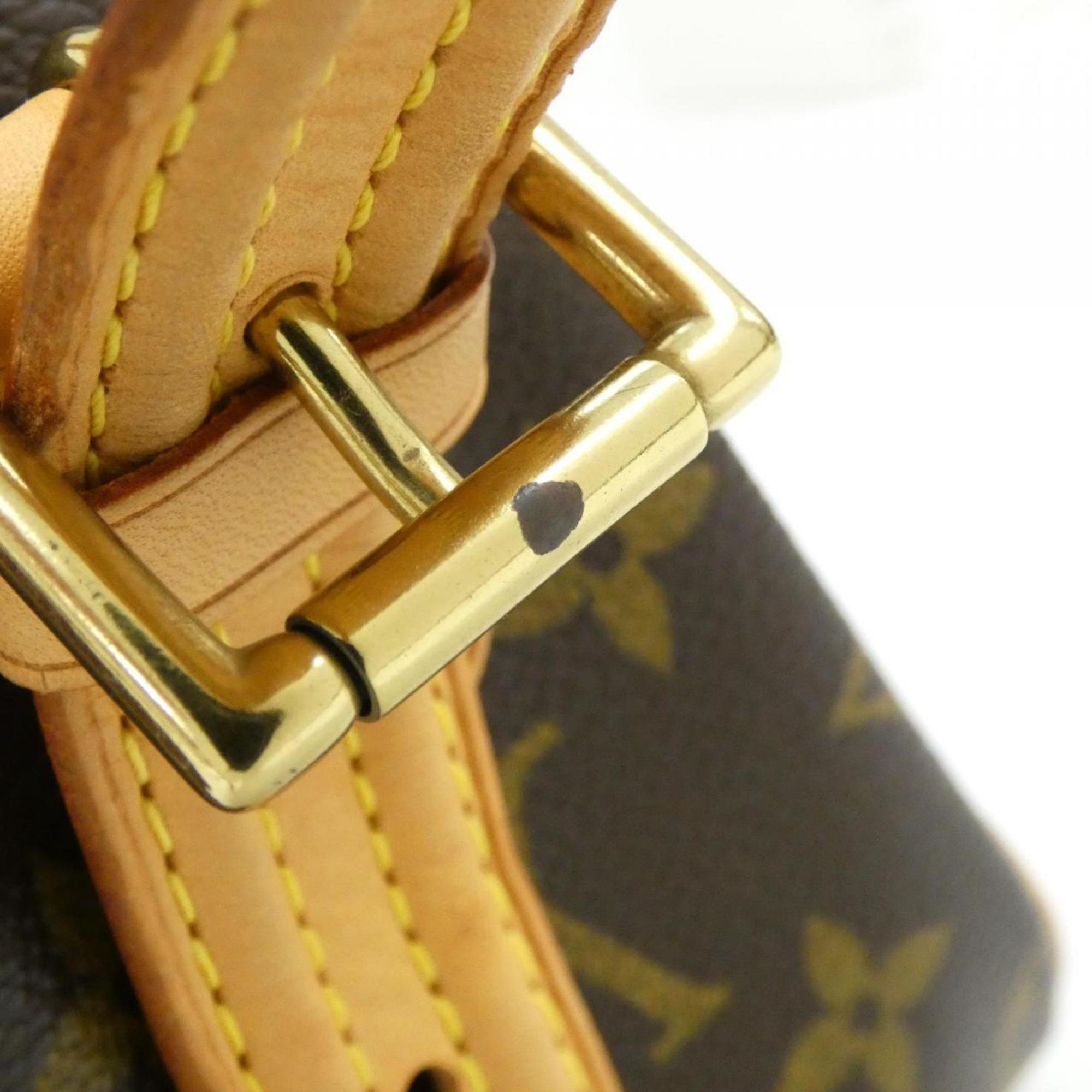 Louis Vuitton Marron Coated Canvas Shoulder Bag
