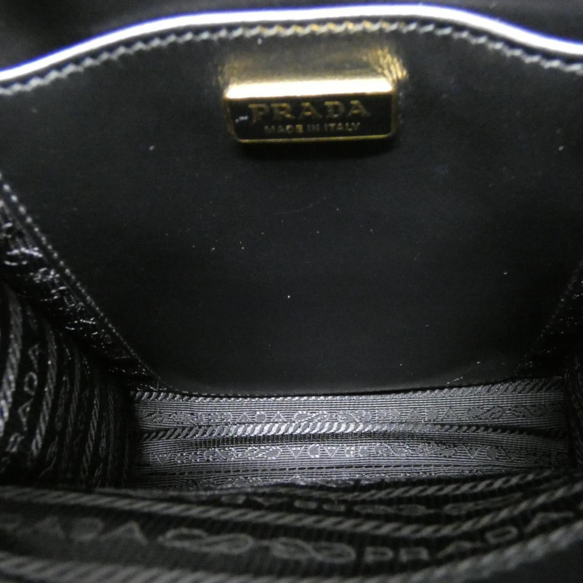 Prada Gold Nero Handbag