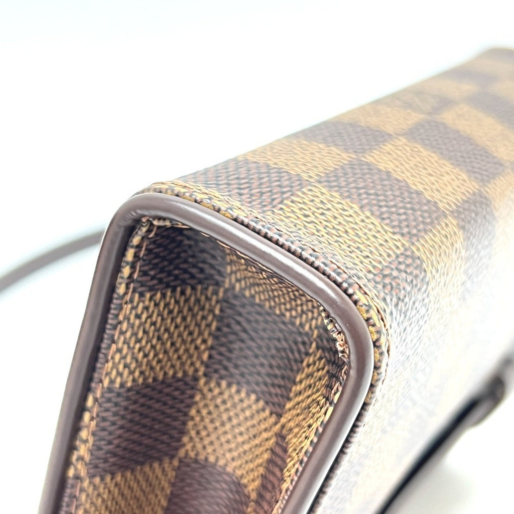 Louis Vuitton Brown Ebene Damier Canvas Pochette Sling Bag