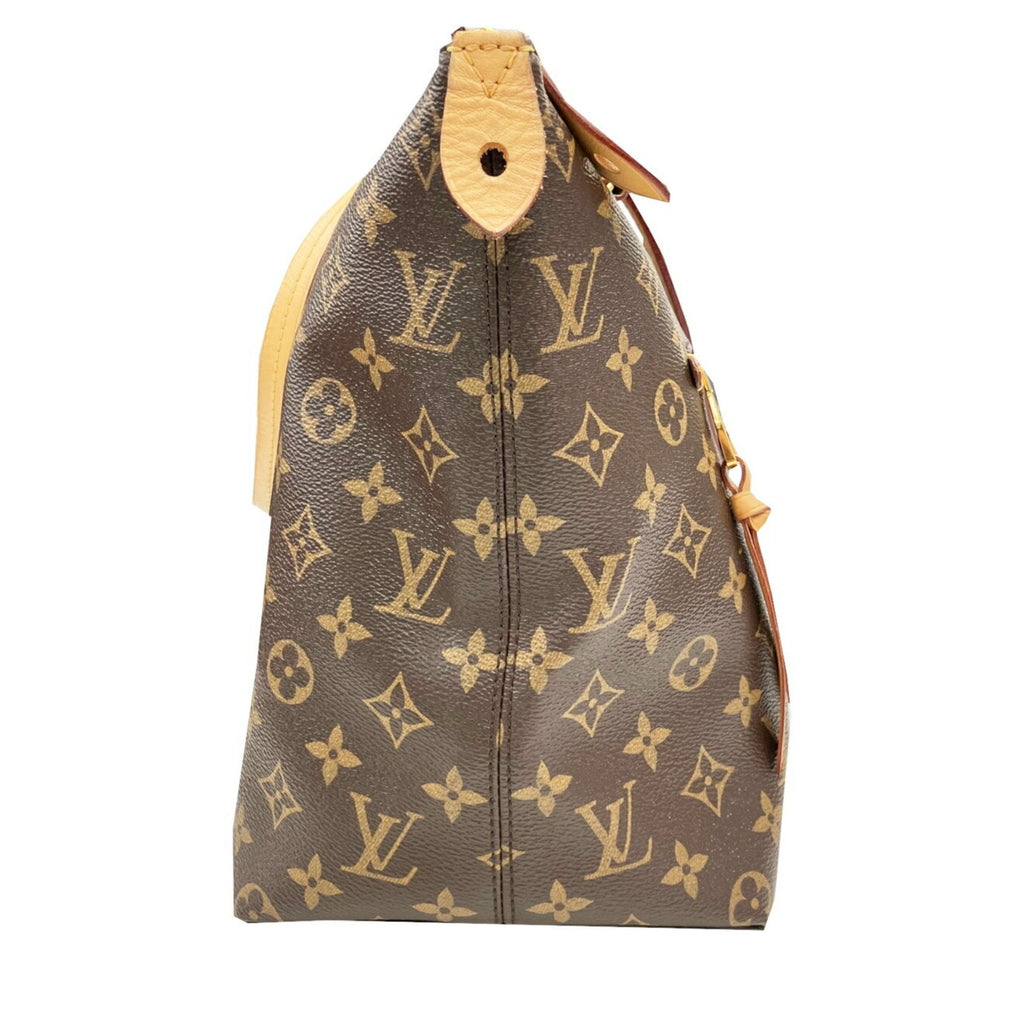 Louis Vuitton Brown Monogram Handbag Tote Bag