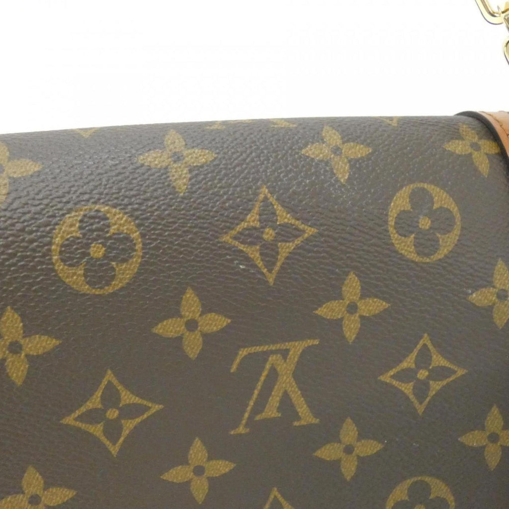 Louis Vuitton Marron Coated Canvas Shoulder Bag