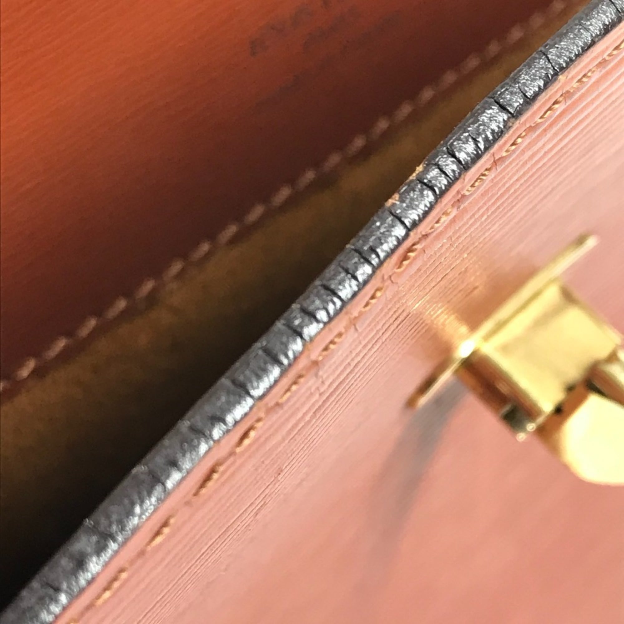 Louis Vuitton Brown Epi Leather Shoulder Bag