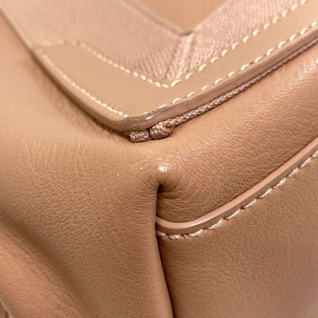 Balenciaga Brown Leather Handbag Pouch