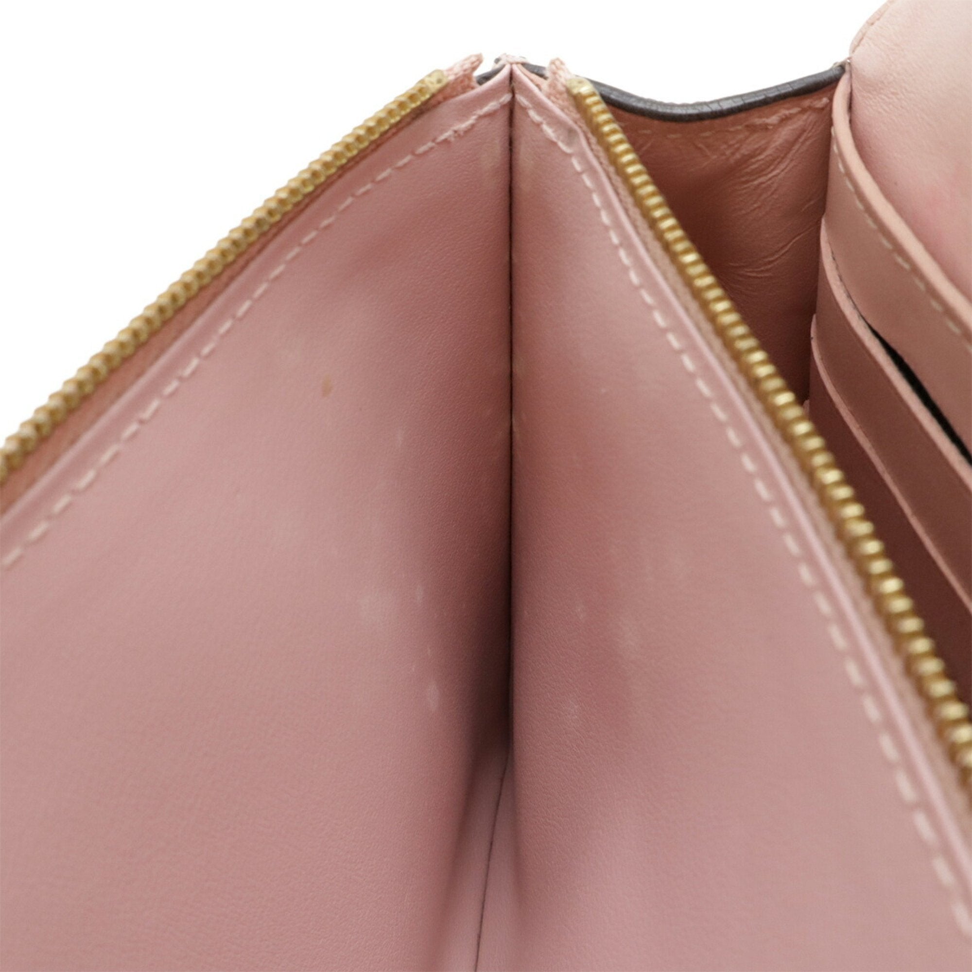Louis Vuitton Monogram Rose Ballerine Monogram Chain/Shoulder Wallet