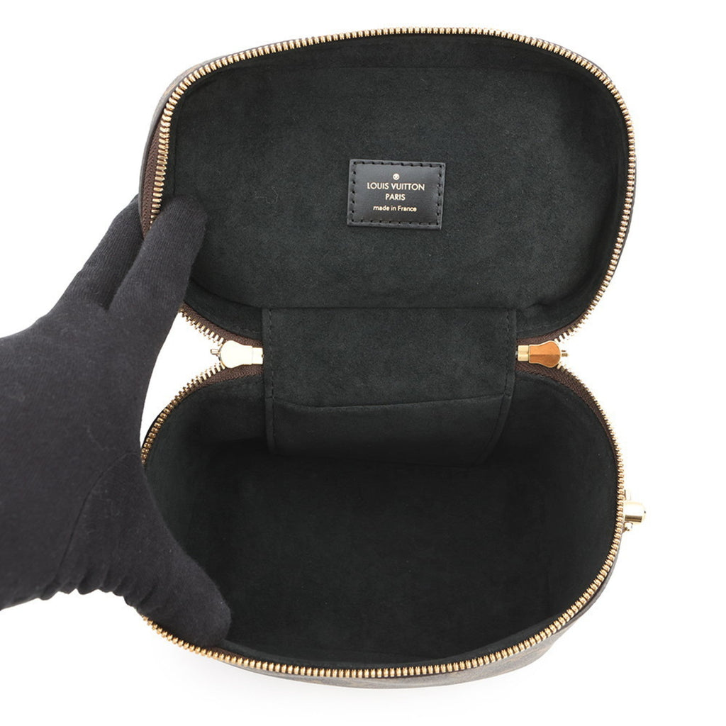 Louis Vuitton Noir Monogram Reverse Monogram Handbag