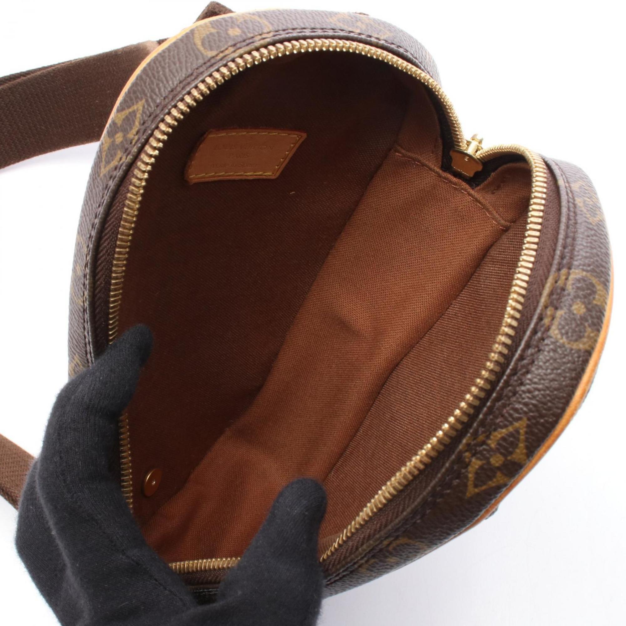 Louis Vuitton Brown Coated Canvas Fanny Pack