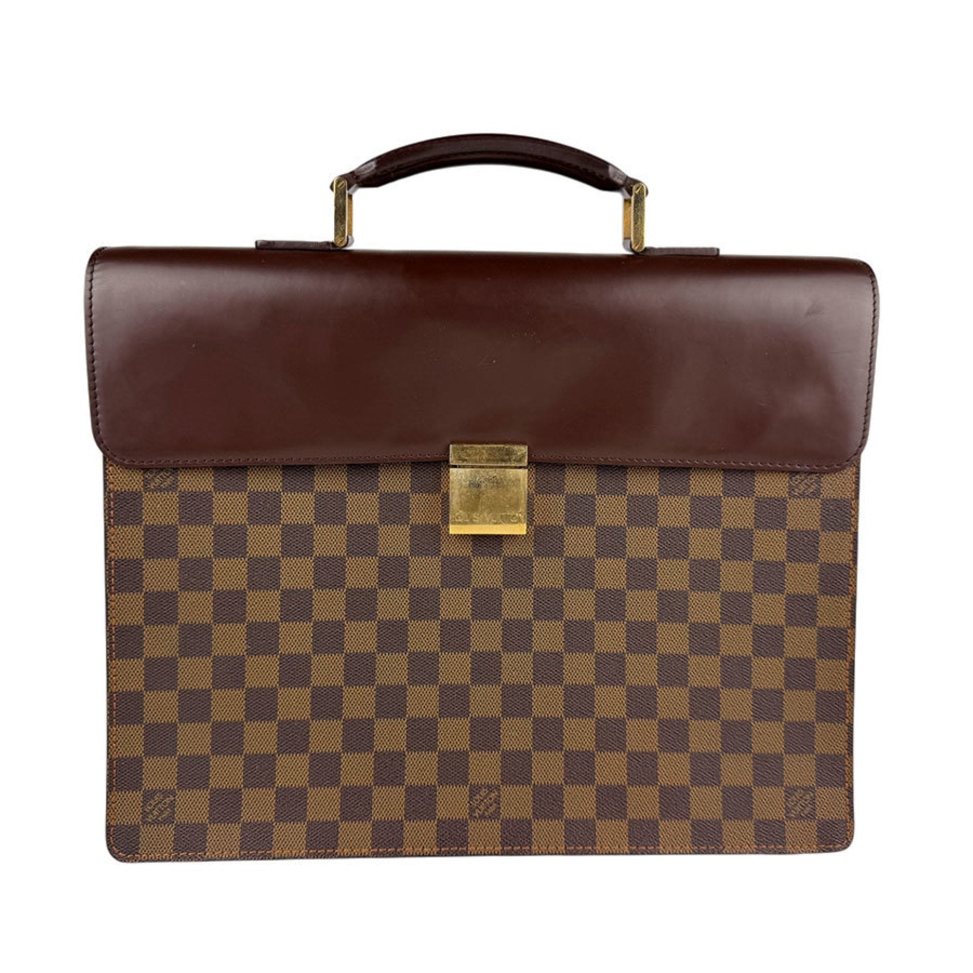 Louis Vuitton Brown Damier Canvas Handbag