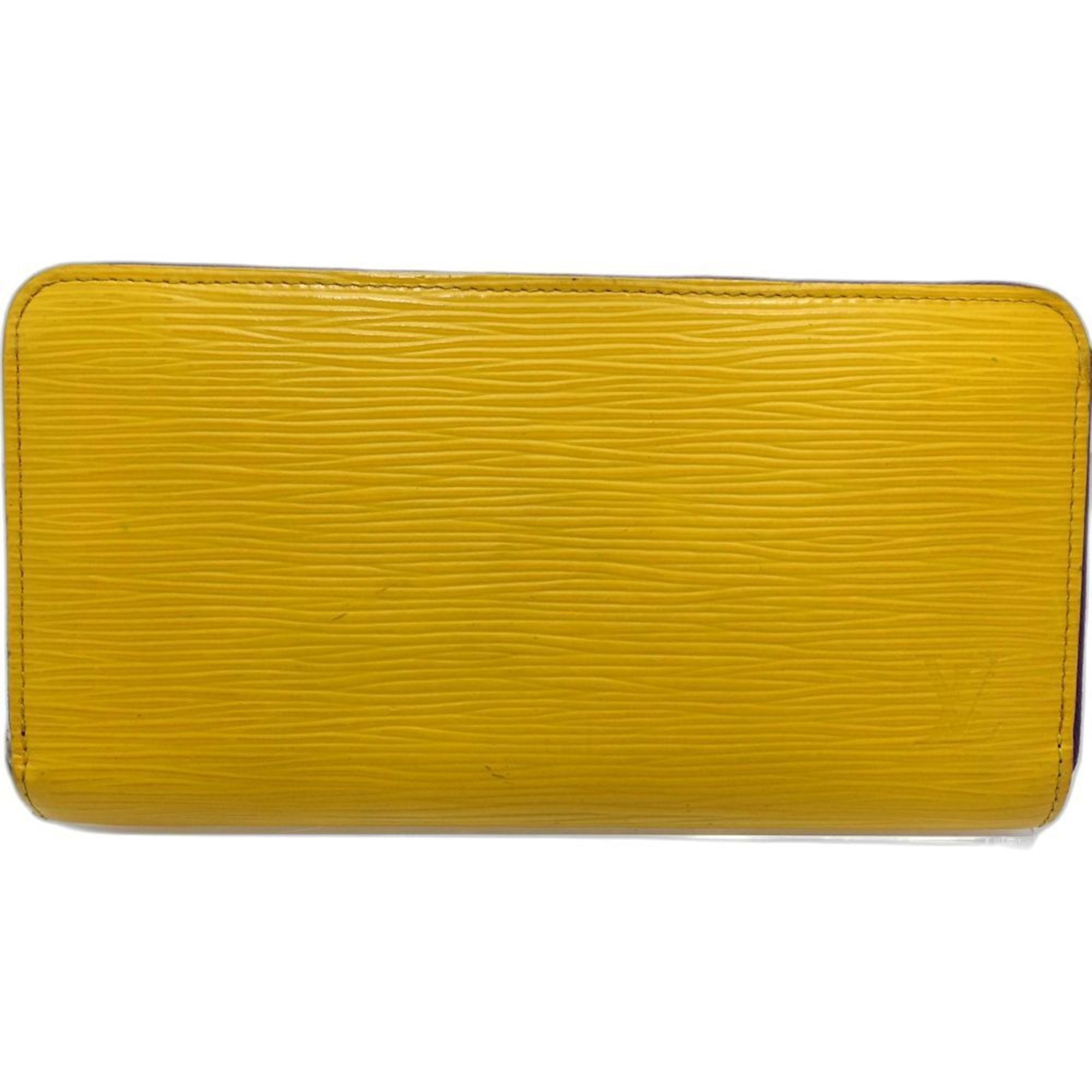 Louis Vuitton Epi Citron Leather Long Wallet
