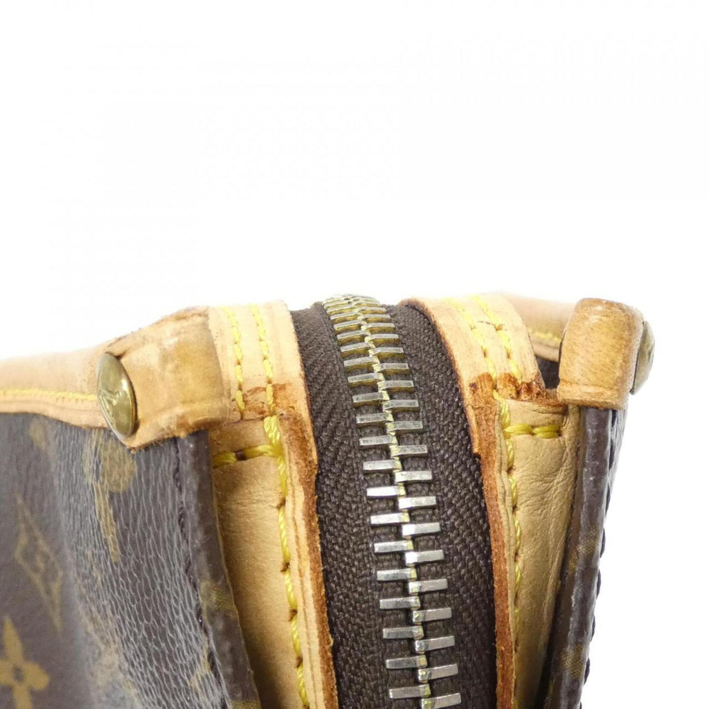 Louis Vuitton Brown Coated Canvas Handbag