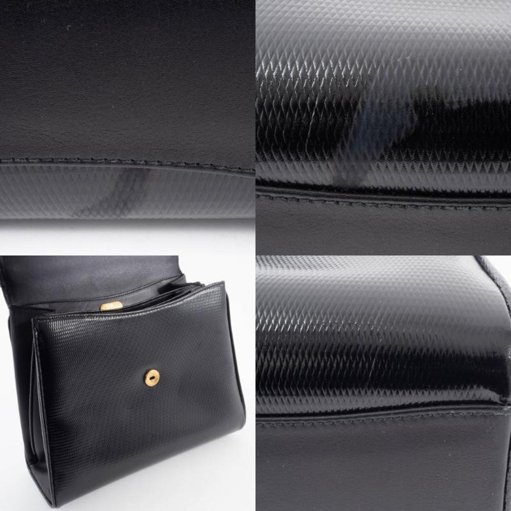 Gucci Black Leather Handbag (Pre-Owned)
