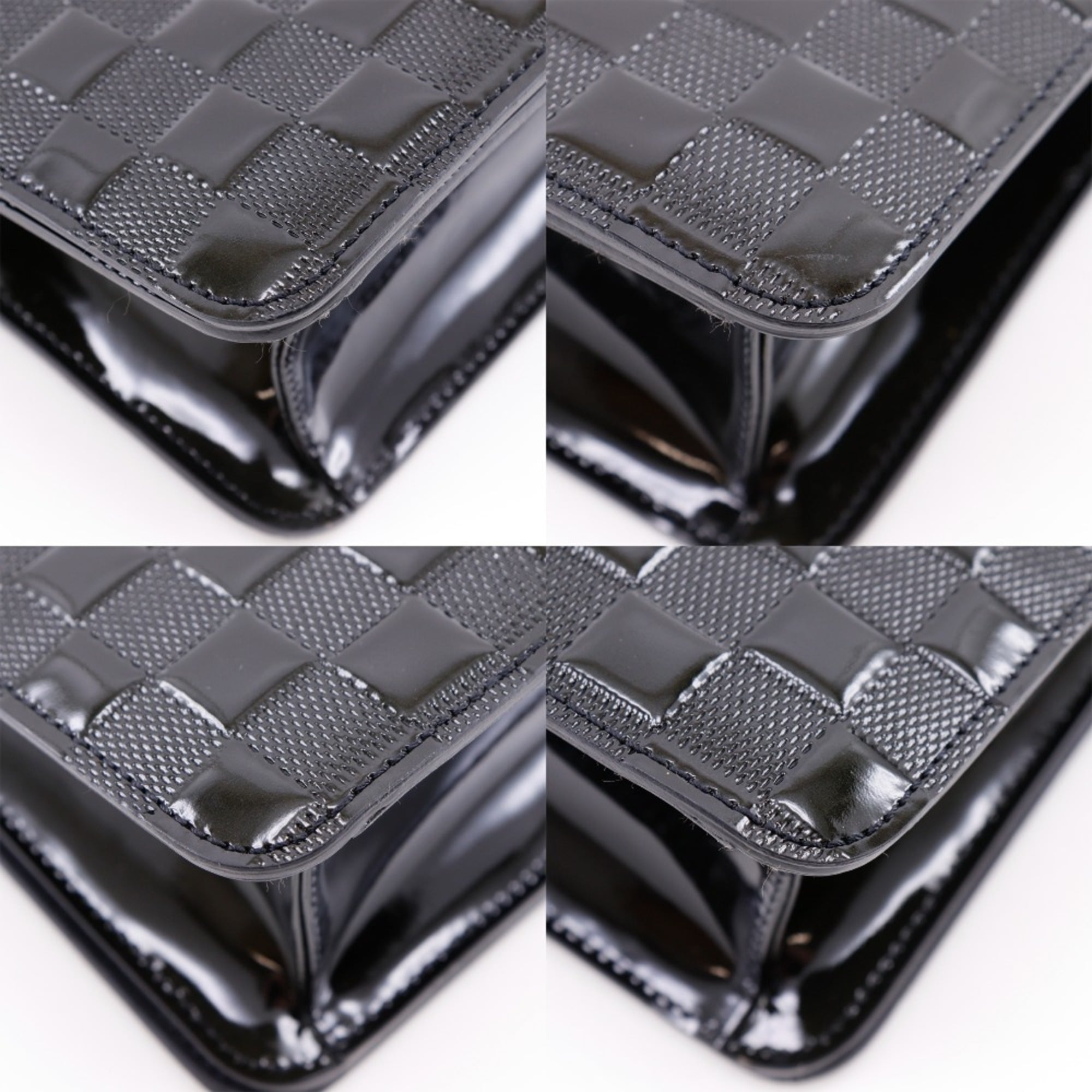 Louis Vuitton Black Noir Vernis Shoulder Bag