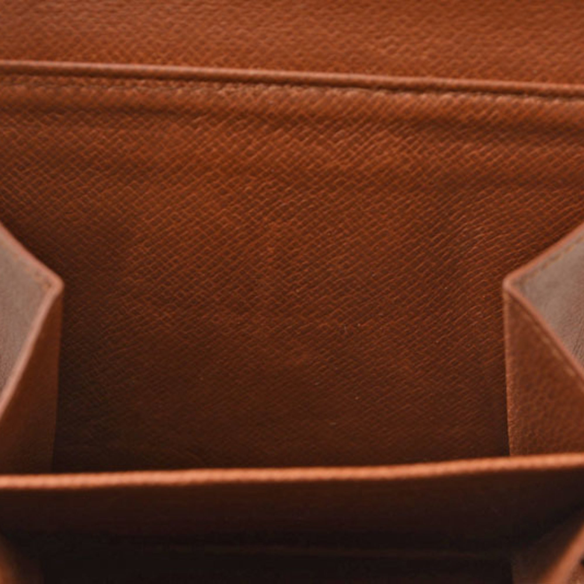 Louis Vuitton Brown Coated Canvas Wallet