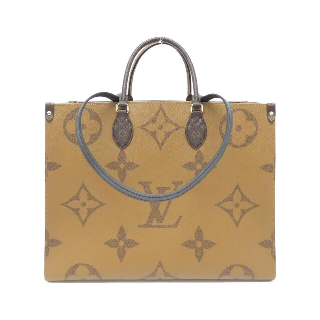 Louis Vuitton Marron Coated Canvas Handbag