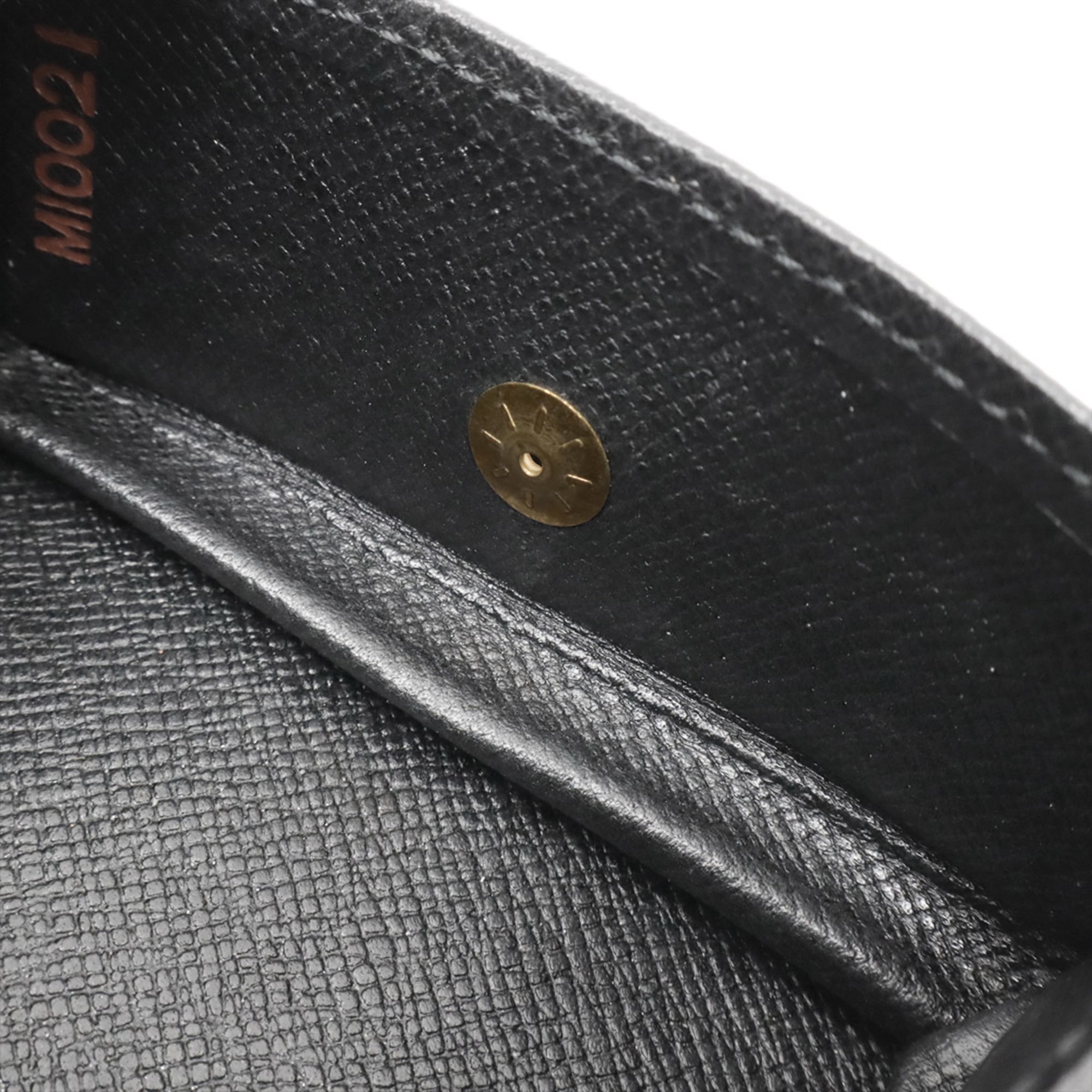 Louis Vuitton Epi Black Noir Epi Leather Coin Purse/Coin Case