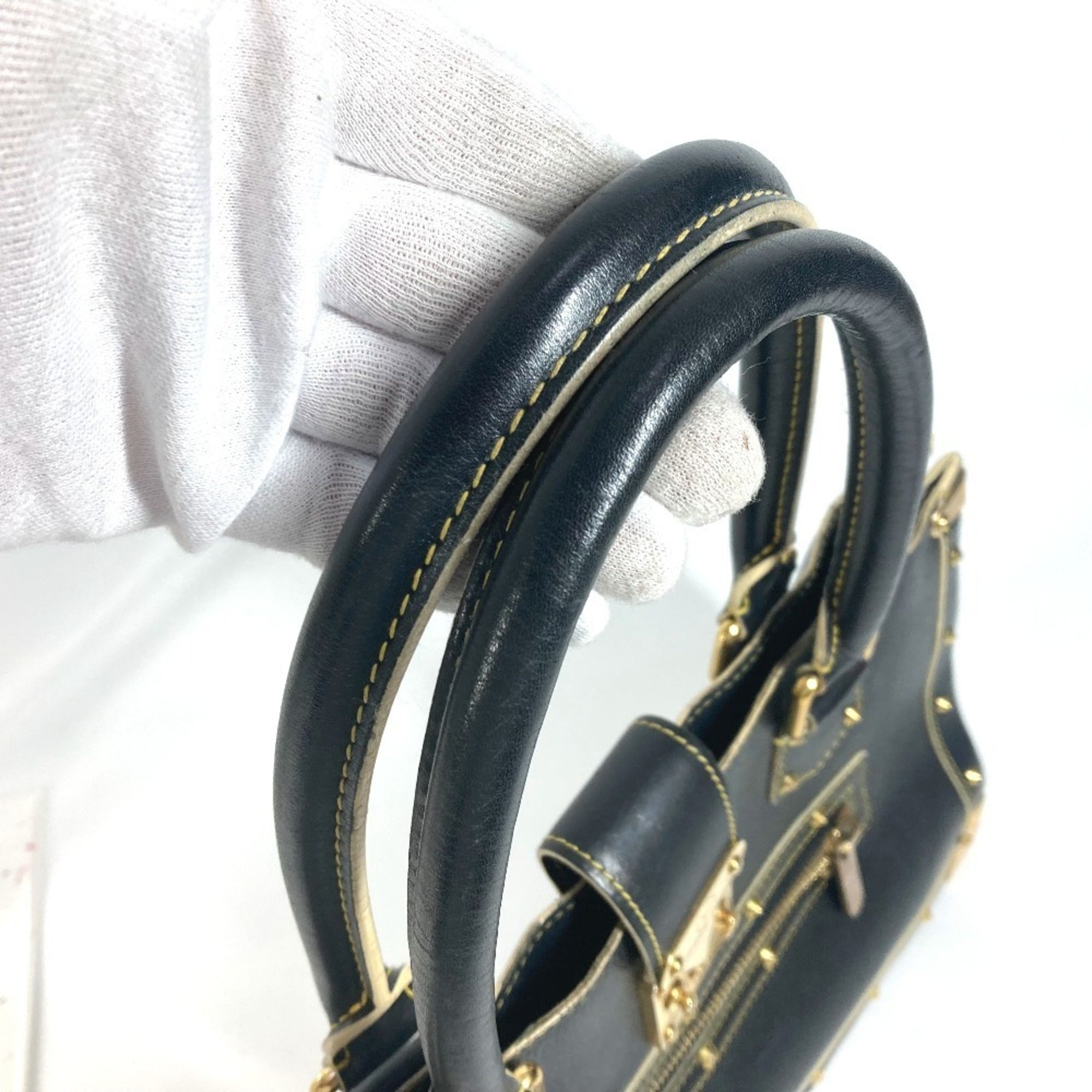 Louis Vuitton Suhali Black Suhali Leather Shoulder Bag Tote Bag
