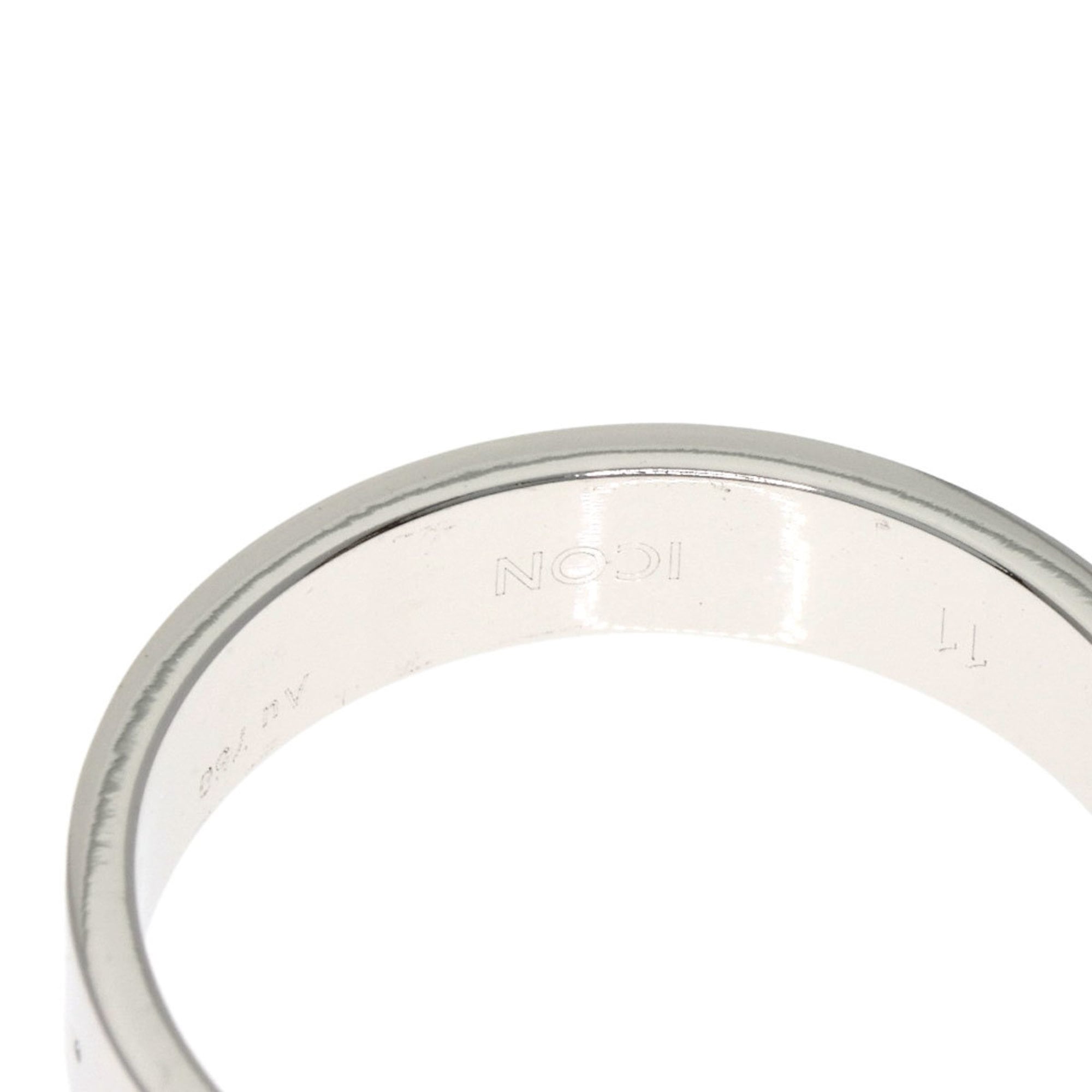 Gucci Icon White Gold (18K) Band Ring (Pre-Owned)