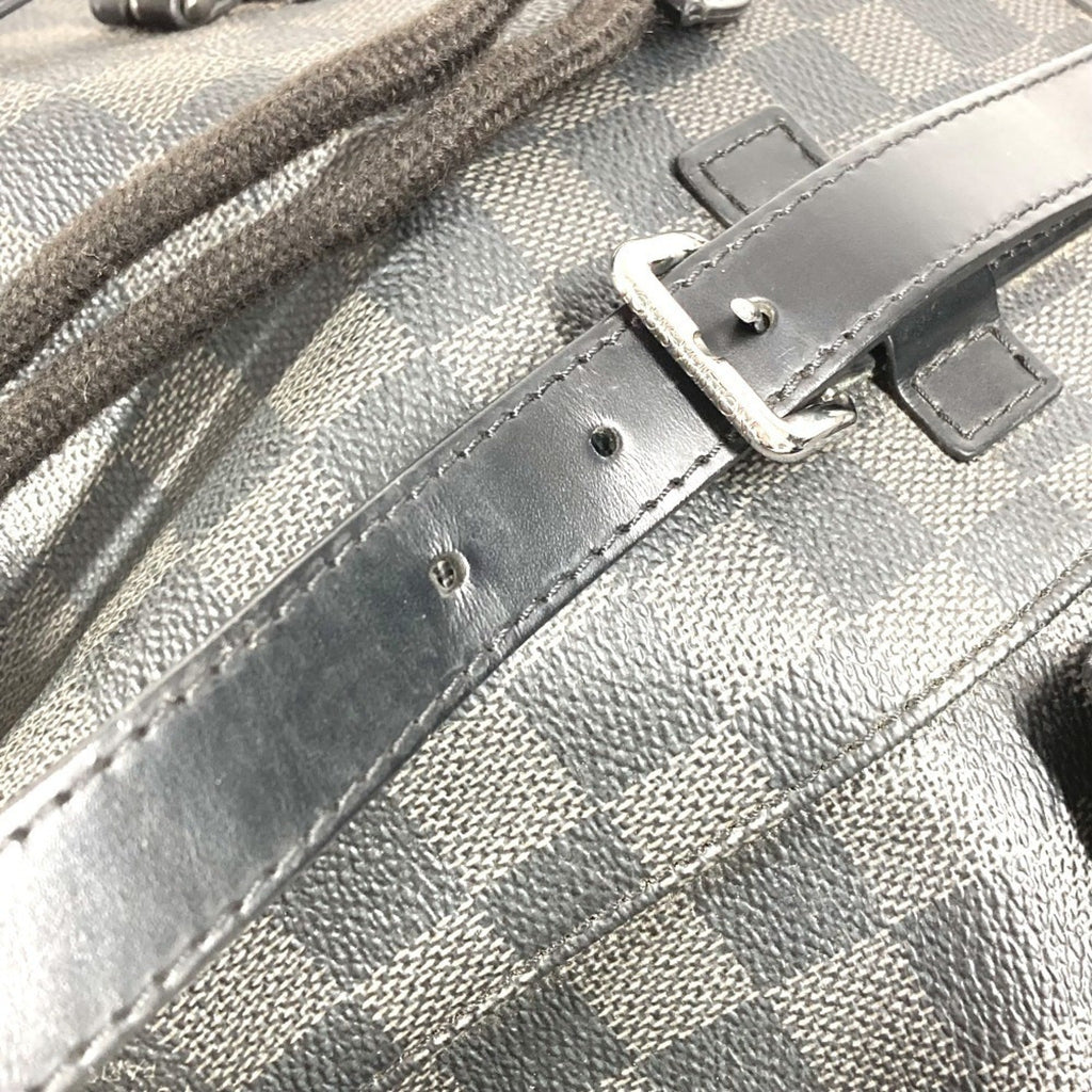 Louis Vuitton Black Damier Graphite Backpack