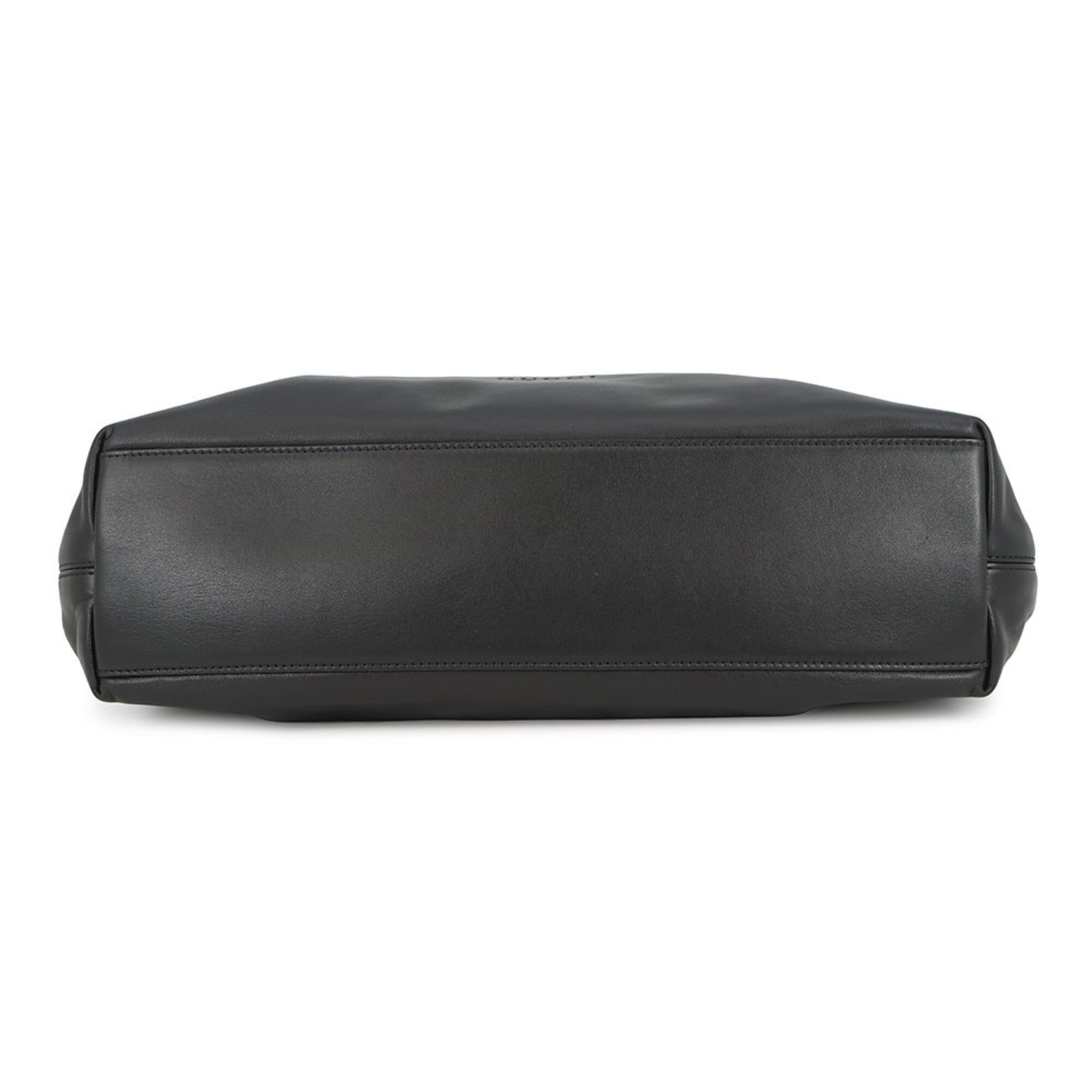 Gucci Black Leather Handbag Tote Bag (Pre-Owned)