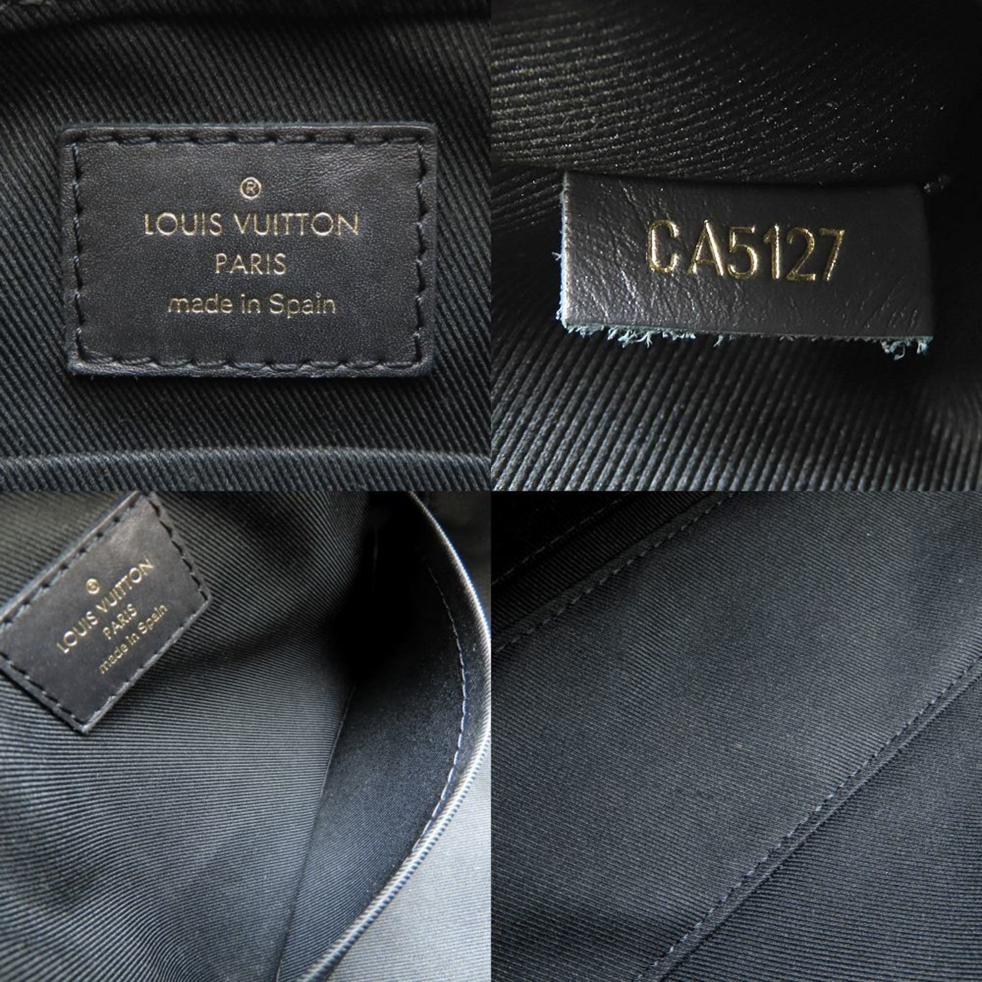 Louis Vuitton Monogram Brown Noir Canvas Shoulder Bag