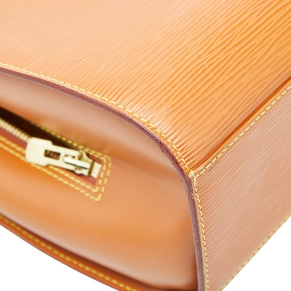 Louis Vuitton Brown Gold Cipango Leather Handbag