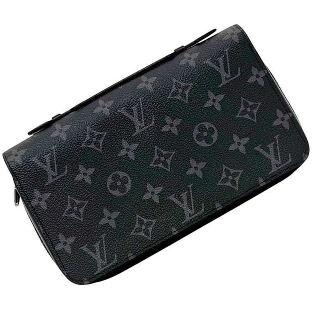 Louis Vuitton Black Monogram Eclipse Monogram Eclipse Long Wallet