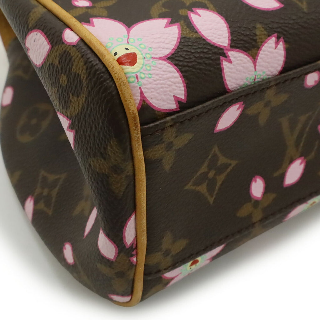 Louis Vuitton Monogram Cherry Blossom Brown Pink Monogram Handbag