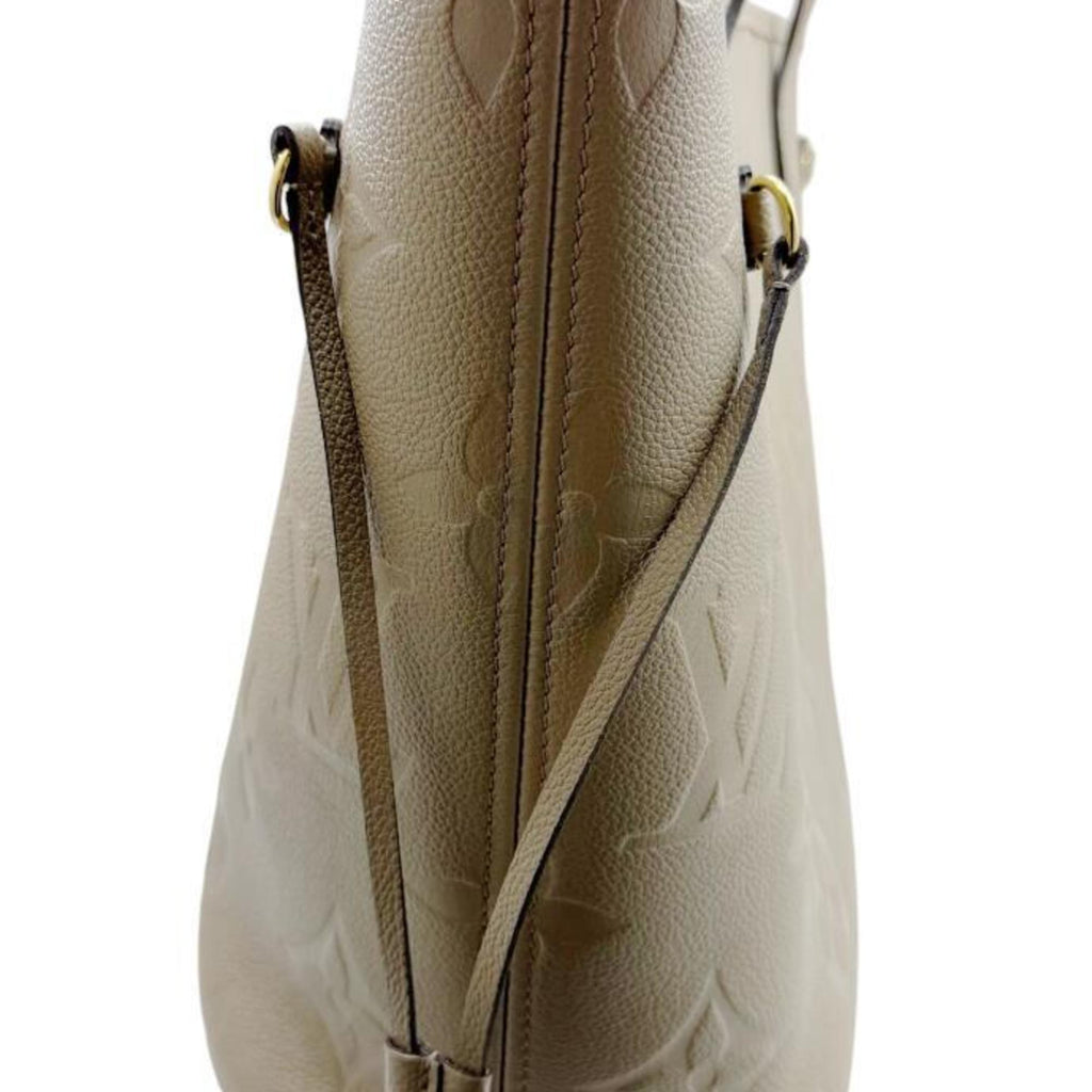 Louis Vuitton Beige Tourterelle Monogram Empreinte Tote Bag