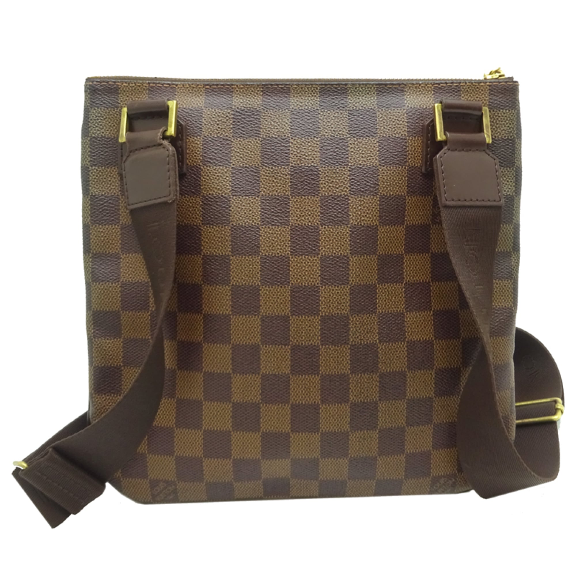Louis Vuitton Brown Damier Canvas Pochette Shoulder Bag