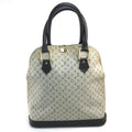 Louis Vuitton Dark Brown Khaki Monogram Handbag
