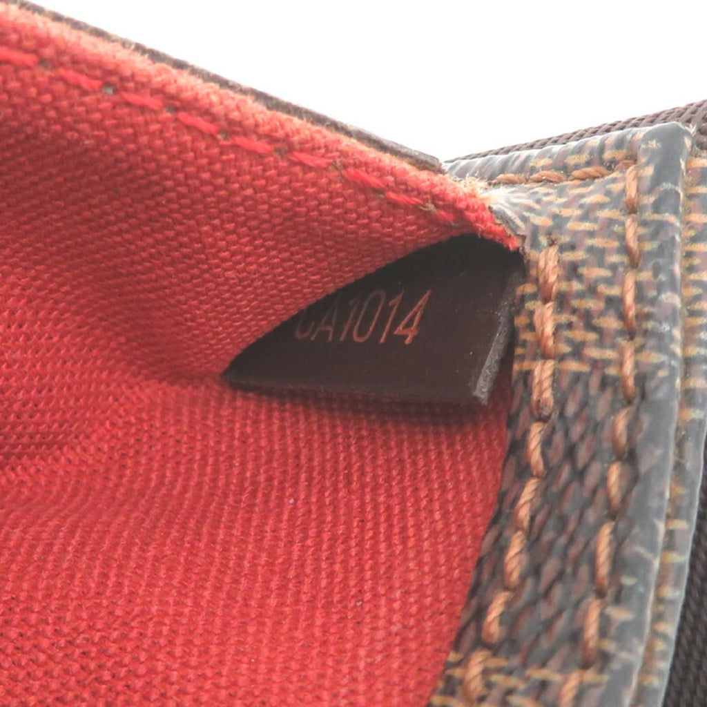 Louis Vuitton Damier Brown Damier Canvas Galle Leather Sling Bag