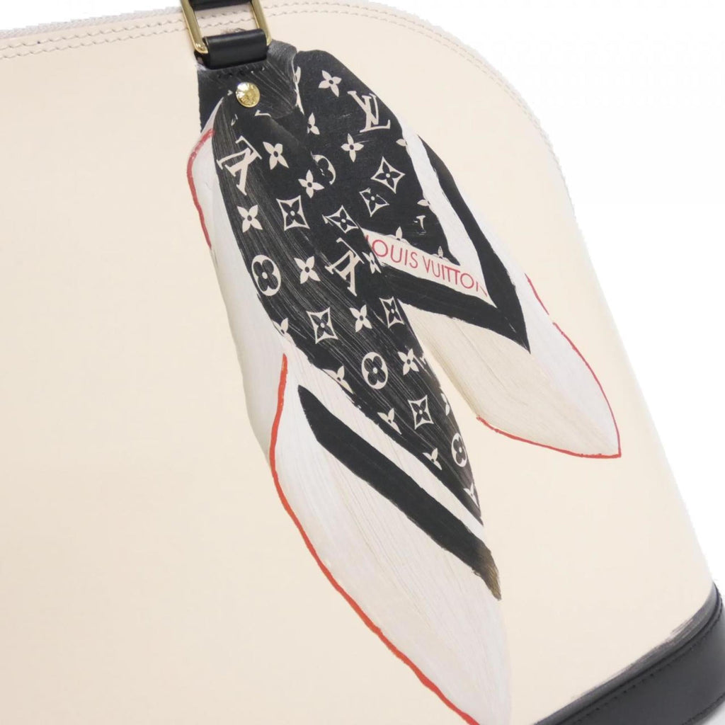 Louis Vuitton Beige Leather Handbag