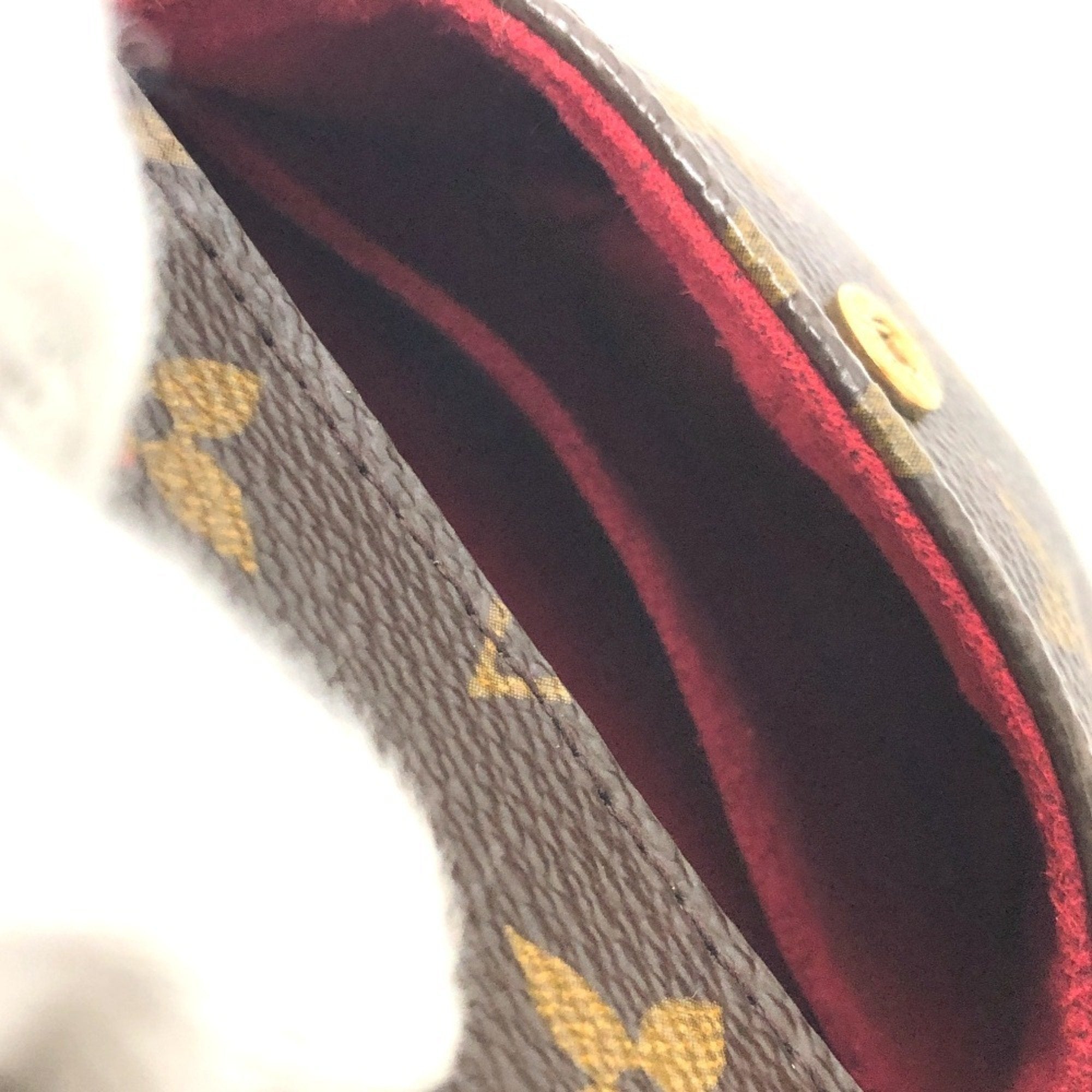 Louis Vuitton Brown Monogram Pochette Pouch
