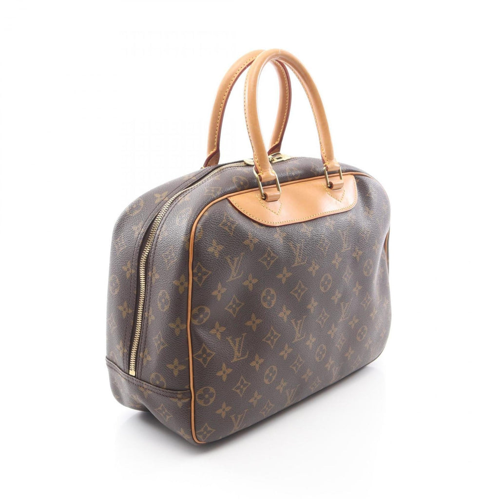 Louis Vuitton Brown Monogram Coated Canvas Leather Handbag