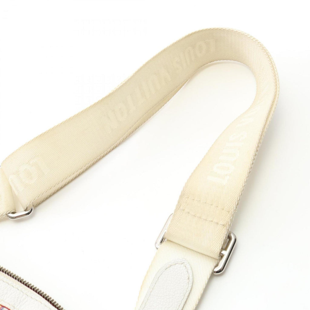 Louis Vuitton Multi-Color White Leather Shoulder Bag