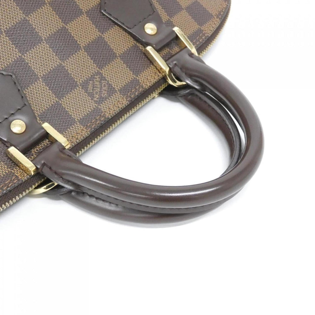 Louis Vuitton Brown Coated Canvas Handbag