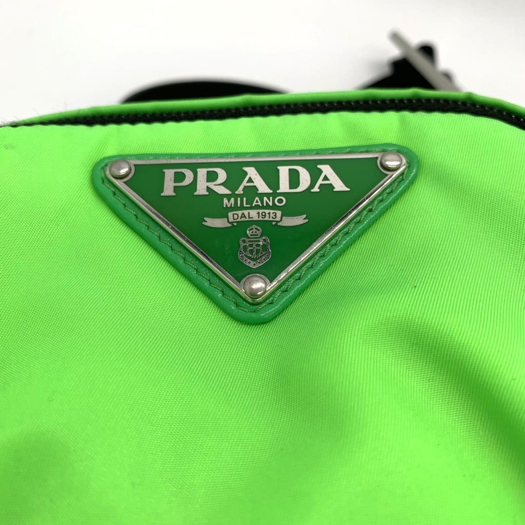 Prada Green Nylon Sling Bag