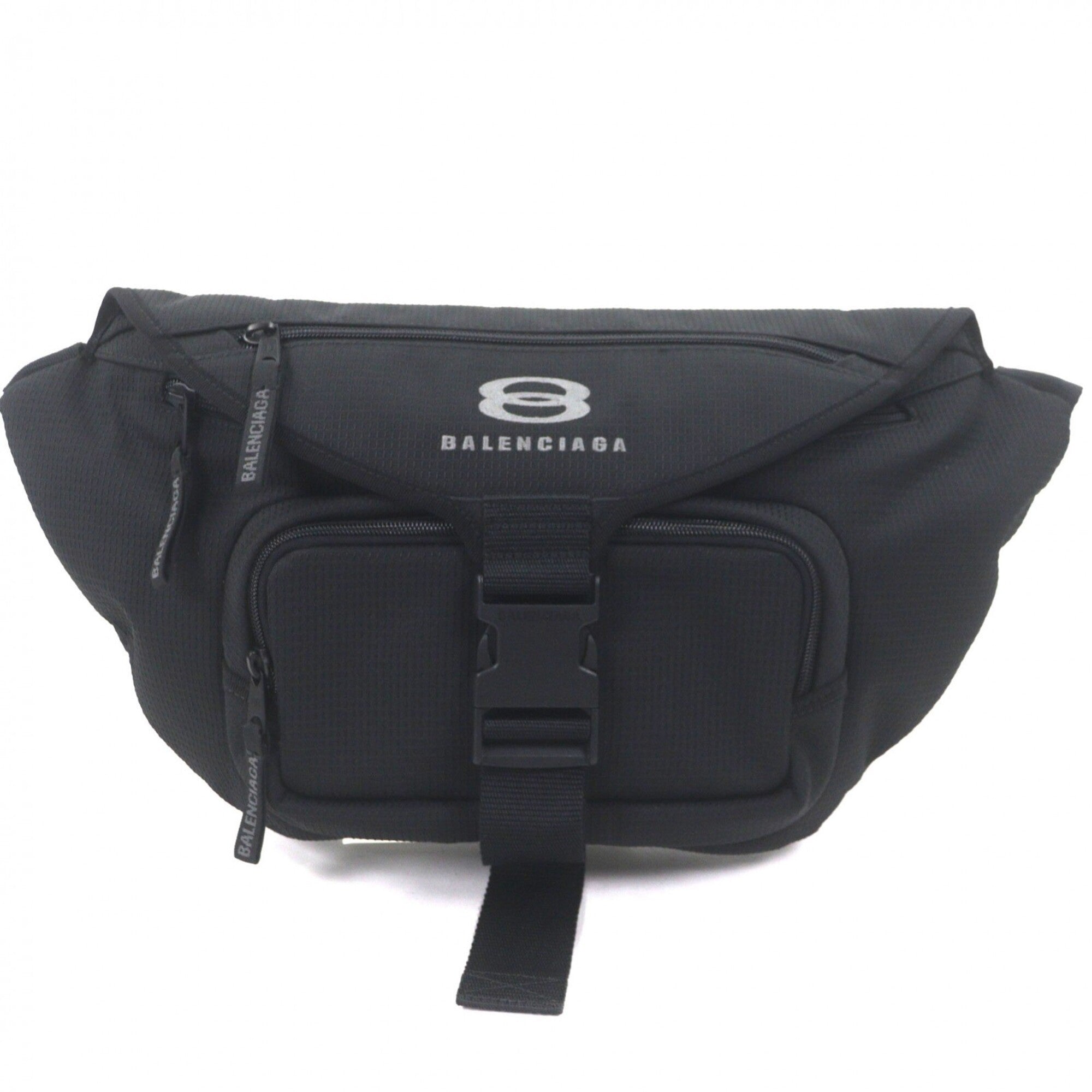 Balenciaga Black Nylon Sling