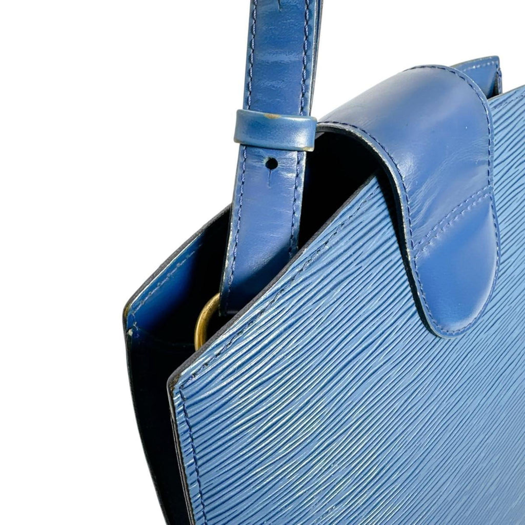 Louis Vuitton Blue Epi Leather Shoulder Bag