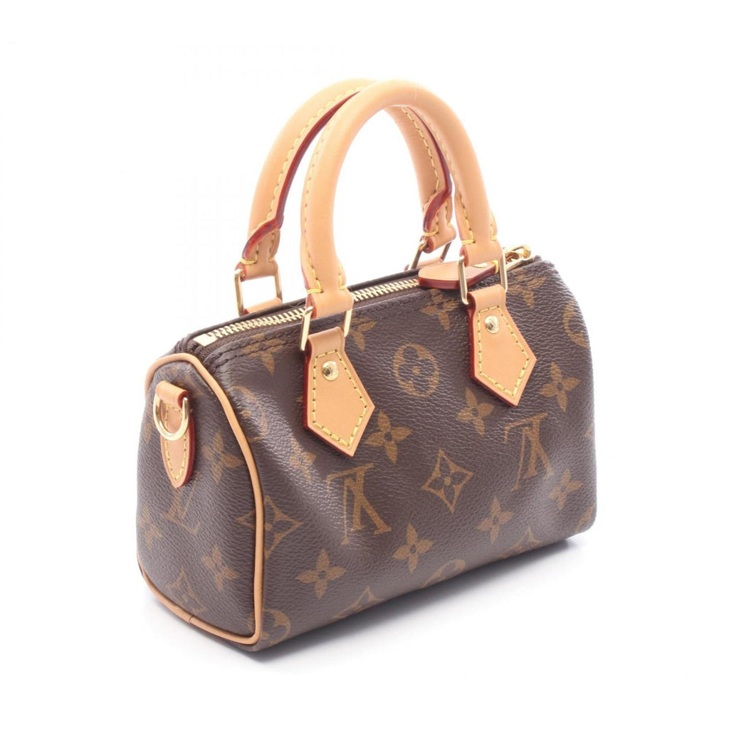 Louis Vuitton Brown Coated Canvas Pvc Monogram Leather Handbag