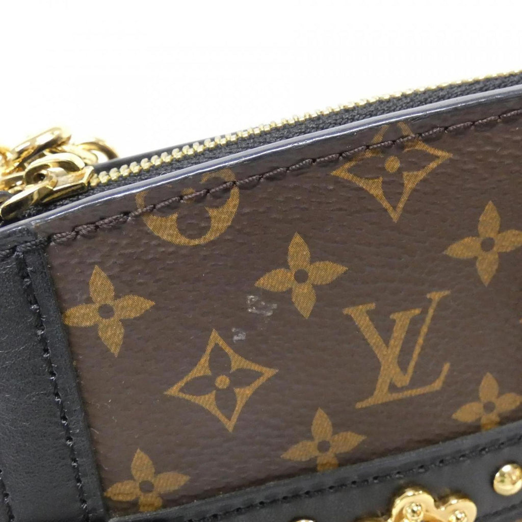 Louis Vuitton Marron Coated Canvas Shoulder Bag