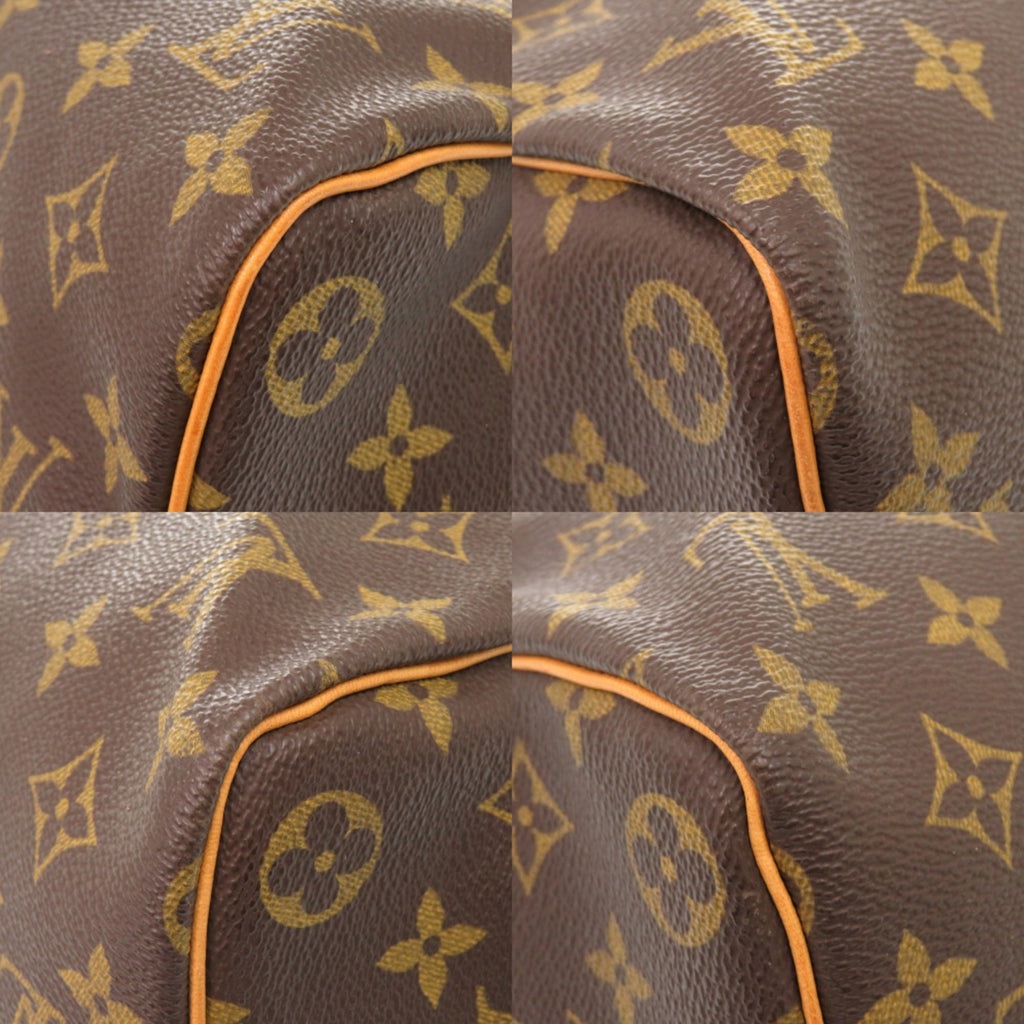 Louis Vuitton Brown Monogram Canvas Boston Bag