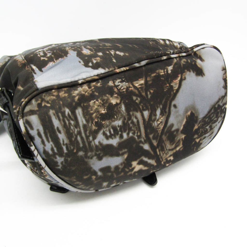 Prada Camouflage Backpack Tessuto Multicolour Nylon Backpack Bag