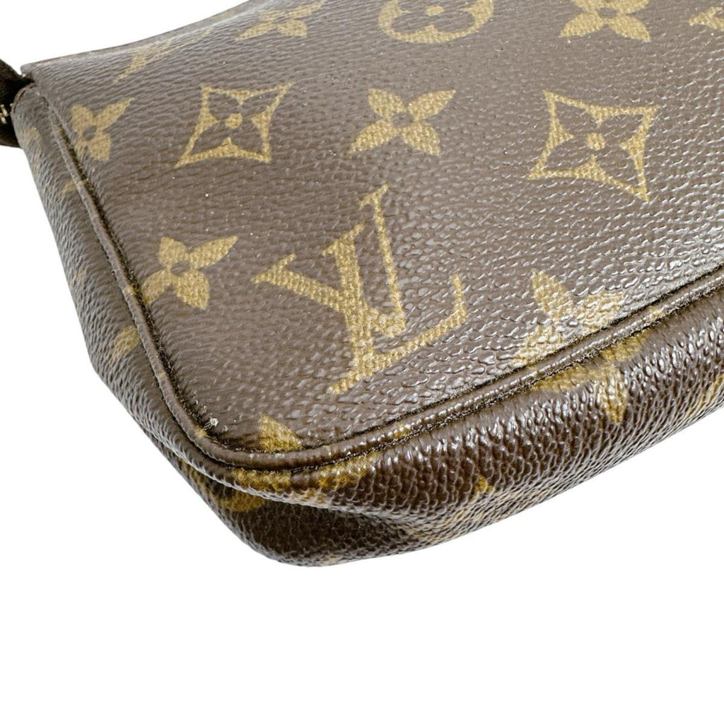 Louis Vuitton Monogram Brown Monogram Pochette Pouch Shoulder Bag