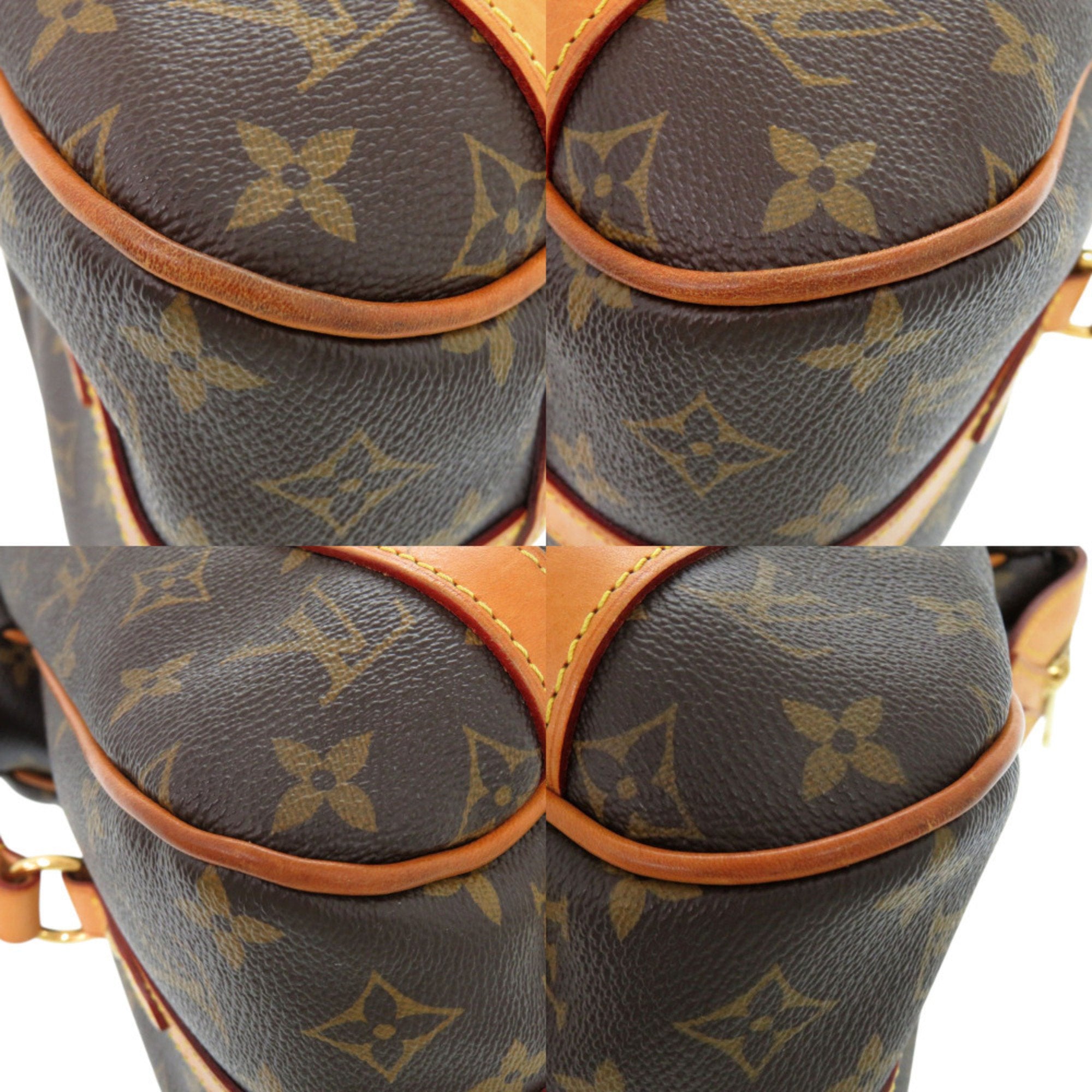 Louis Vuitton Brown Camel Monogram Monogram Tote Bag