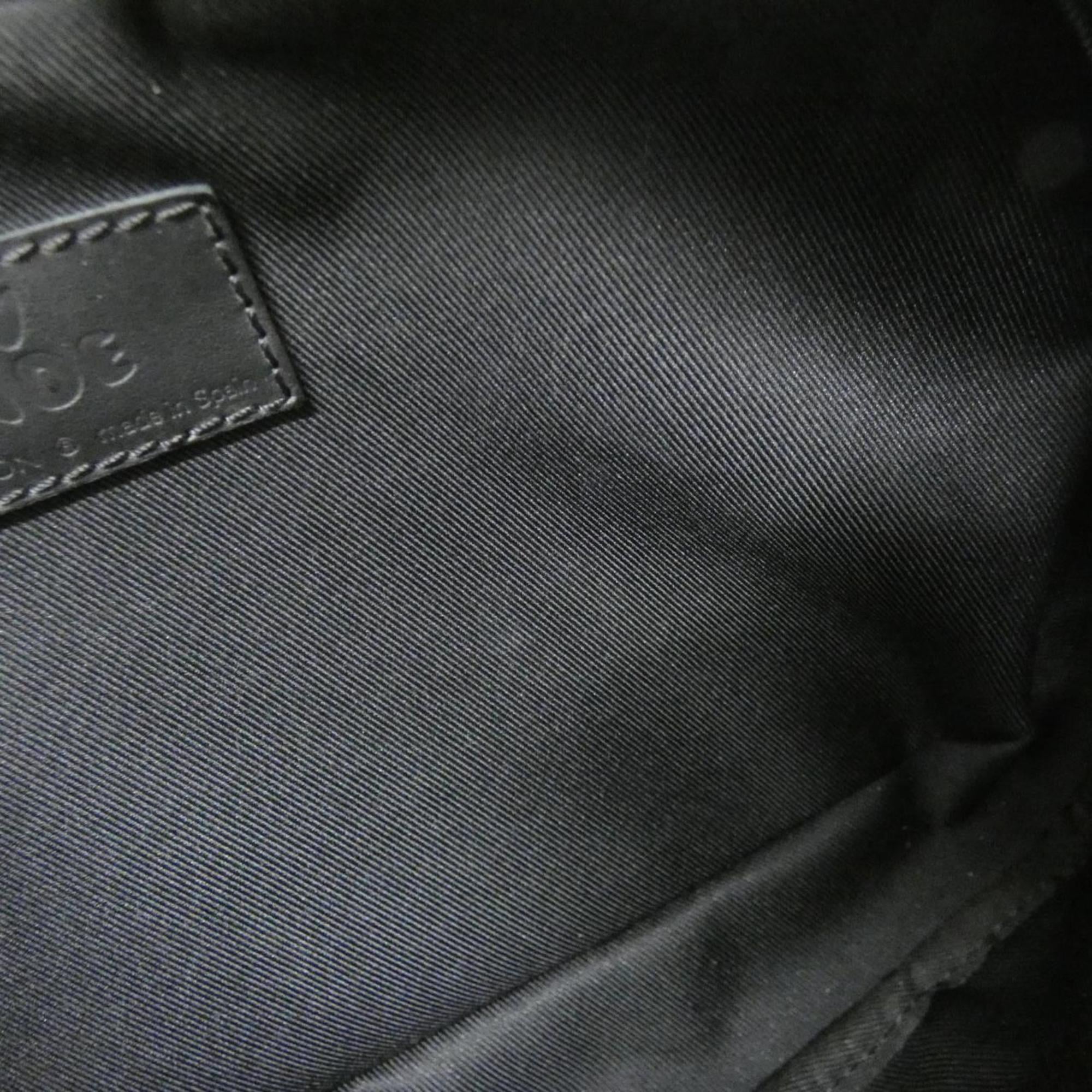 Louis Vuitton Black Coated Canvas Shoulder Bag