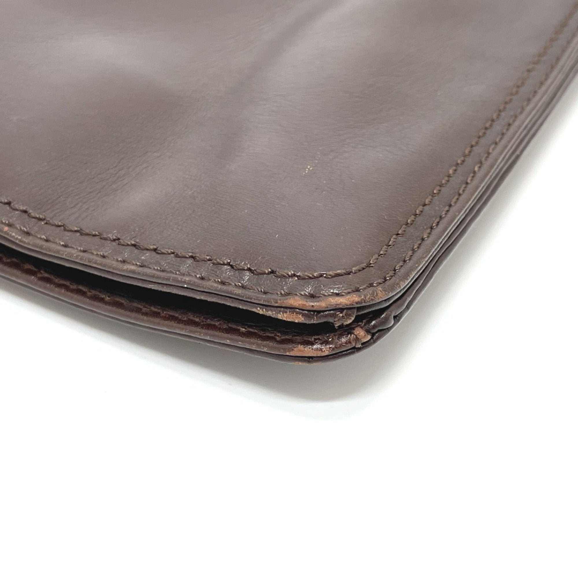 Chanel Brown Leather Shoulder Bag